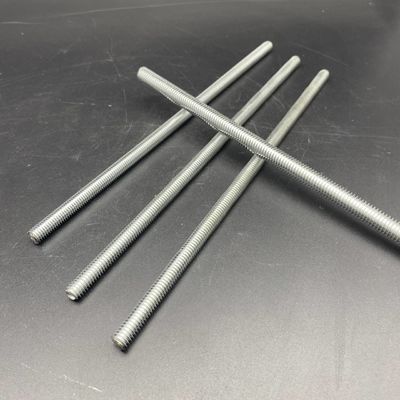 Acero inoxidable m8 m10 Rodas roscadas sólidas con roscado completo
