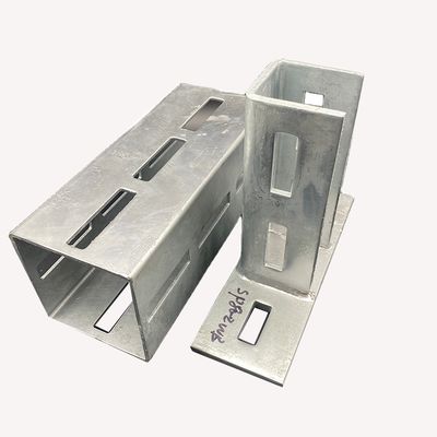 Sistema de acero modular de zinc eléctrico canal cuadrado
