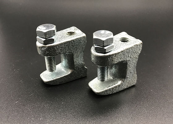 Abrazaderas de viga de tamaño personalizado para garganta pequeña para varilla roscada