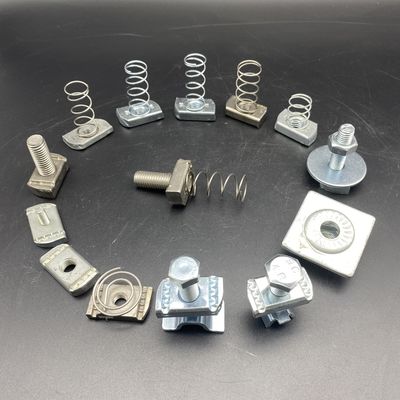 m8 m10 ss316 Noca de resorte unistrut para el conducto de la rueda de apoyo