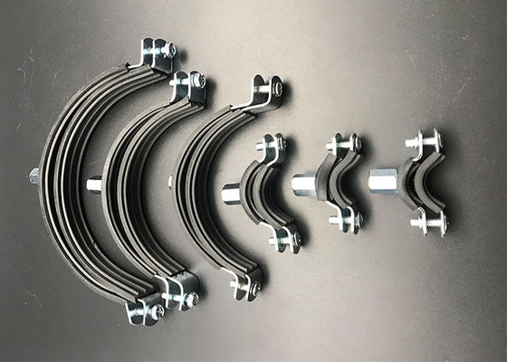 Abrazaderas EPDM forradas de goma para ajuste de puntales de alta calidad