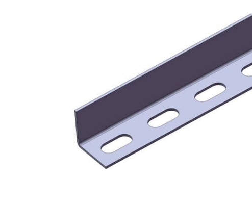 Cable de apoyo de ángulo eléctrico perforado con zinc de toda la longitud disponible