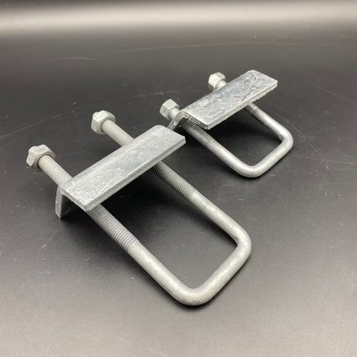 Pregalvanizado 3/8 '' Tamaño personalizado de los pinzas de la viga de tornillo del canal U