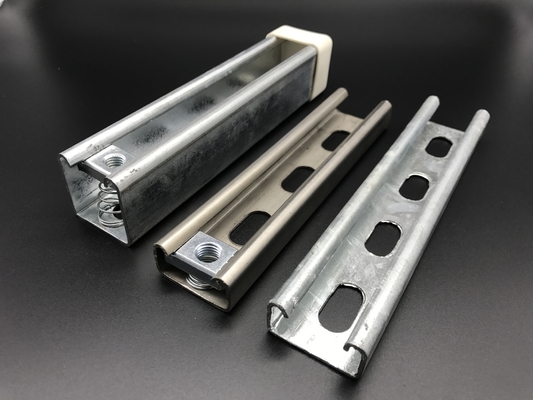 Acero inoxidable 304 con ranuras plano 41x41 41x62 canal de unistrut