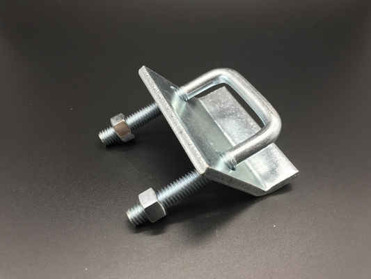 Clamparas de vigas U de placas de acero galvanizadas personalizadas