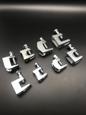 Clamparas de vigas de unistrut de aluminio galvanizado m8 m12