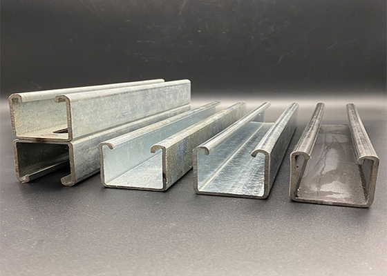 El canal de tracción eléctrica galvanizado 41x41 41x62 con ranuras