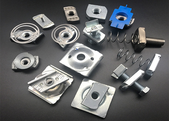 Accesorios de estribo Galvanizado en caliente m6 m10 Unistrut Canal Muescas de resorte