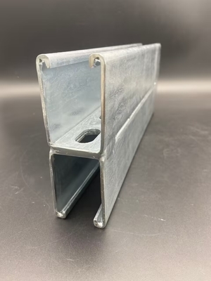 41x62 41x124 Tamaño a medida Acero galvanizado perforado canal de doble tracto