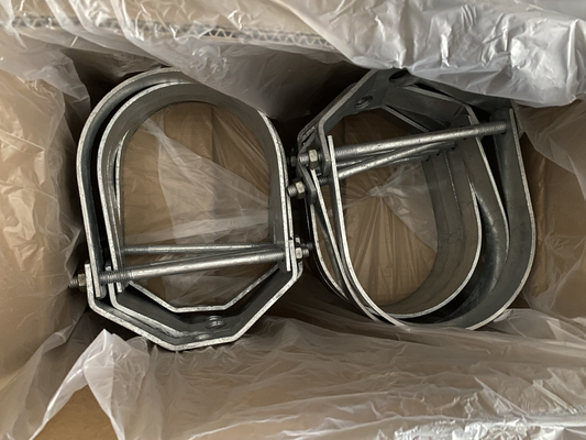 Venta caliente de metal y acero abrazaderas de tubería ajustable colgador Clevis