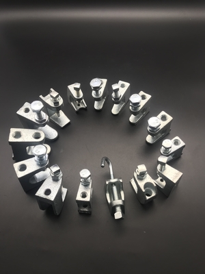 Clampas de vigas de estructura unistrut de m8 m12 revestidas de zinc personalizadas