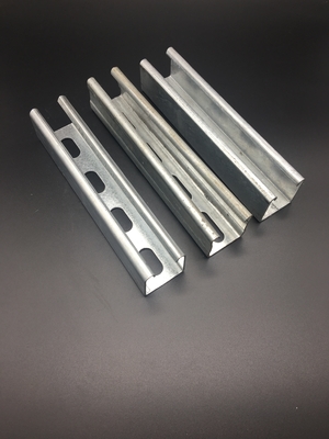 Construcción de ranuras sólidas de 3m 6m de costumbre Unistrut Canal Rail