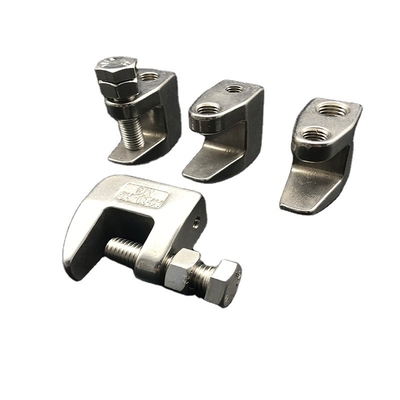 M6 m8 m10 ss304 ss316 abrazaderas de vigas de conducto