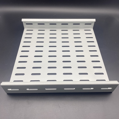 Suministro de la fábrica 2400x250x2mm bandejas de cable galvanizado eléctrico recubierto de polvo