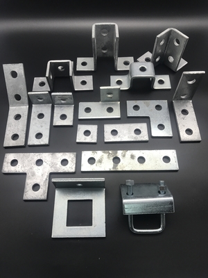 Venta directa de fábrica de soportes de ajuste de unistrut de acero metálico