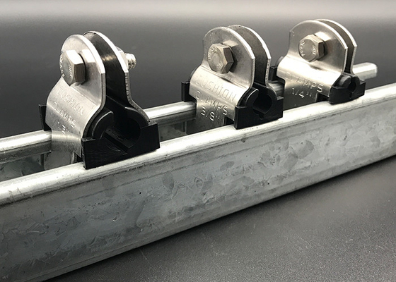 Clampada de almohadilla de instalación de tubería aislada Unistrut de fábrica
