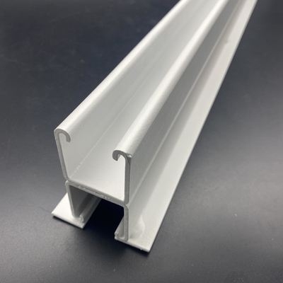 Acero galvanizado con ranuras plano de espalda a espalda canal unistrut con ala para el techo sistema