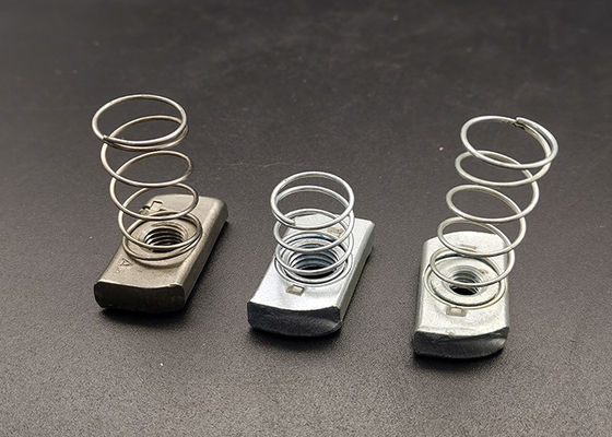 Las nueces de resorte de unistrut de 8 m10 m12