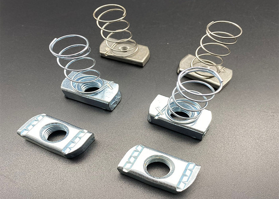 Las nueces de resorte de unistrut de 8 m10 m12