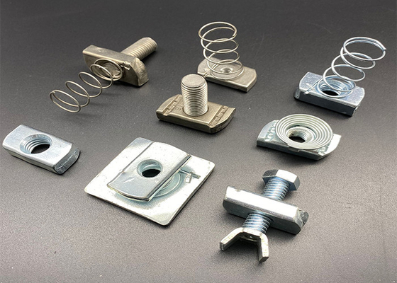 Compras al por mayor de metal galvanizado m10 nuez de primavera