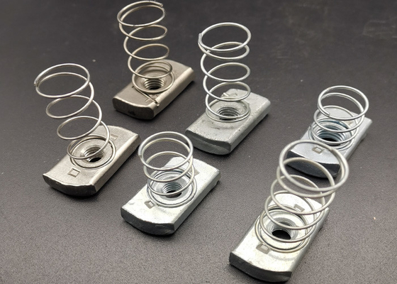 Accesorios de apoyo de los rodillos m8 m10 Nueces de resorte