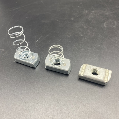 Nuca de metal galvanizado sin resorte