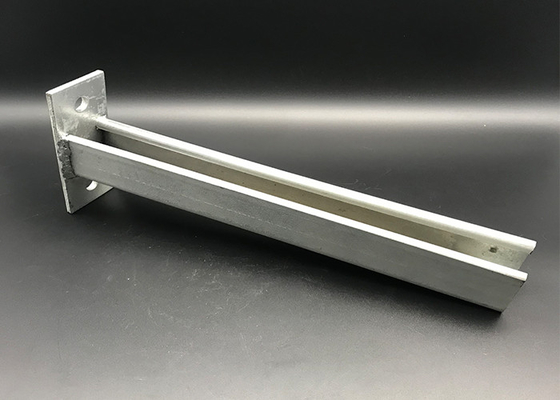 Peso pesado soporte de montaje galvanizado soporte de montaje el brazo de soporte de voladizo