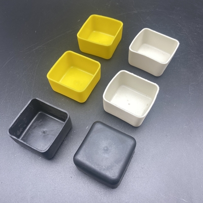 Canal de PVC de caucho de colores personalizados sobre las tapas finales