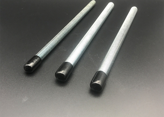 Venta al por mayor de plástico m8 m10 Tapón de extremo de varilla roscado