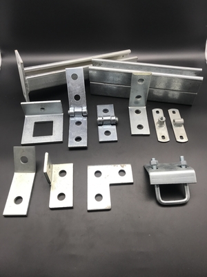 Forma personalizada con ranuras eléctricas galvanizadas con un ajuste unistrut