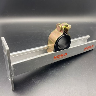 Clampada de almohadilla de apoyo electro galvanizado para construcción