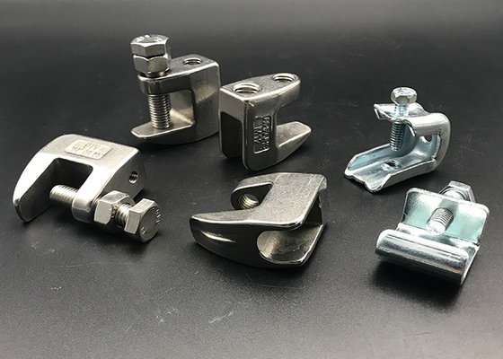 Construcción de tamaño personalizado de acero inoxidable Universal de apoyo de vigas abrazaderas