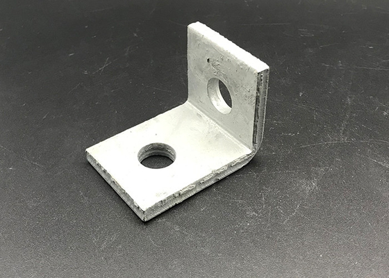 Accesorios para soportes de placas planas de ángulo recuberto de zinc