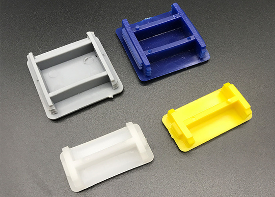 Capas de extremo de plástico de canal de 41x41mm 41x21mm