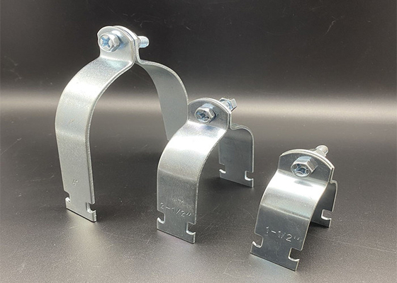 Clamparas de tubería de conducto de fabricante con pinza de zinc de 1-1/2"