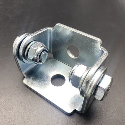 Clampada ajustable con soporte de zinc eléctrico
