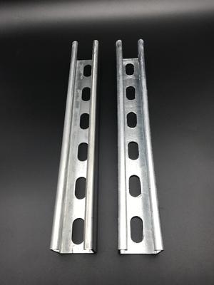 Fabricante C Forma con ranuras EG HDG Unistrut canal de apoyo