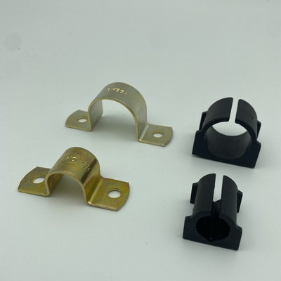 Pipa de zinc de oro resistente a altas temperaturas, abrazaderas de almohadón Omega