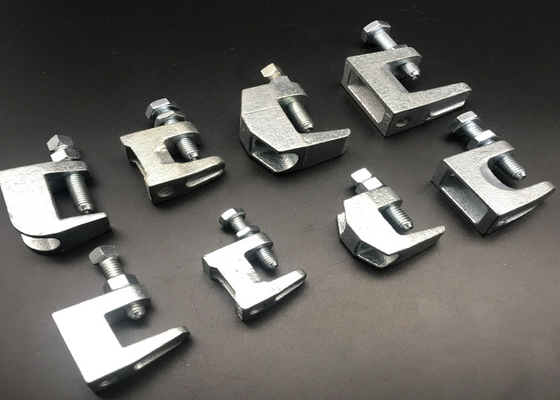 Clamparas de vigas unistrut de tamaño personalizado pregalvanizadas para trabajos pesados