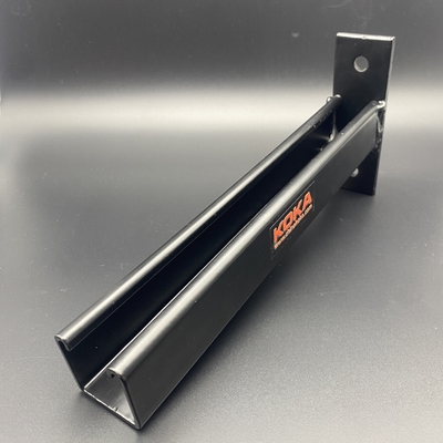 Brackets de brazo de voladizo antisismico con ranuras de 41x41 recubiertos en polvo