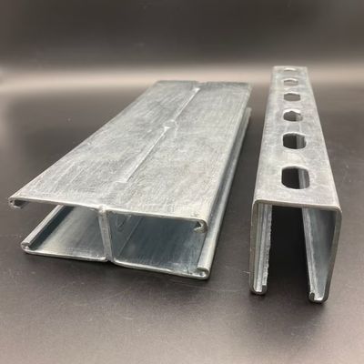 Carga pesada zincado 3m 6m doble canal de unistrut