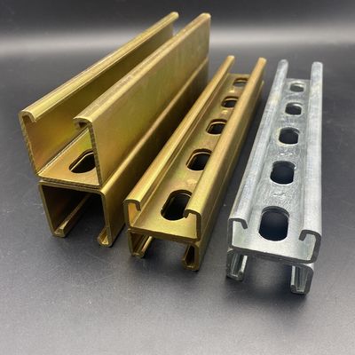 Oro Zinc TATE de vuelta a la parte posterior del punto de soldadura canal de apoyo