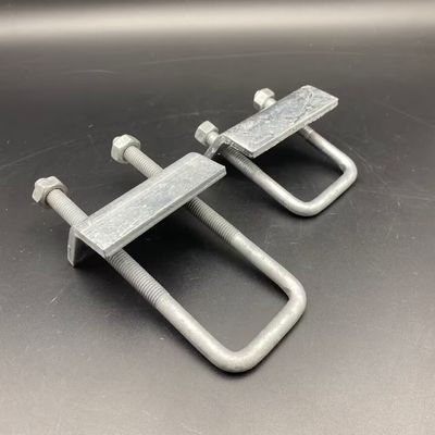 Clamparas de vigas de tornillo en U convencionales galvanizadas en caliente