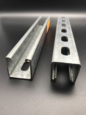Venta al por mayor Tamaño personalizado 41x41x2,5 mm Canal unistrut único