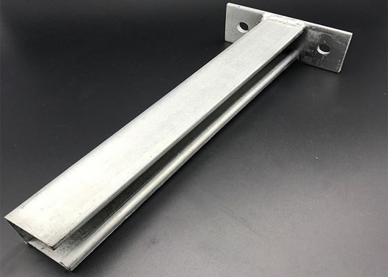 Las piezas de los brazos de las lámparas eléctricas galvanizadas de tipo unistrut