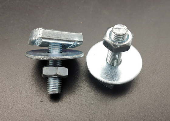 Electrical Zinc m10 m12  T Head Bolt Stud Nuts