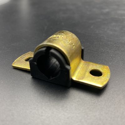 Las abrazaderas de almohadón Omega personalizadas de Zinc Amarillo 1