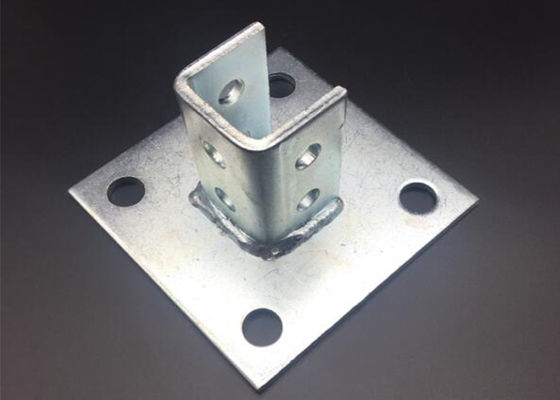 Base de piezas de acero galvanizado