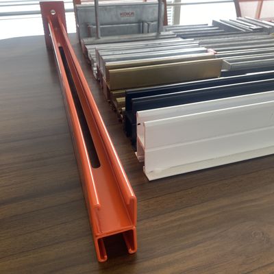 Soporte de bandeja Unistrut de acero perforado de tamaño personalizado con recubrimiento en polvo