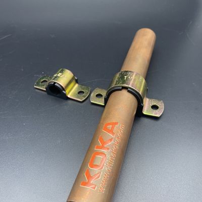 Yellow Zinc Plated 1'' Vibration Damping Routing Clamps